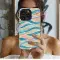 60s Watercolor Style Wavy Phone Case iPhone Samsung Cover Pixel 3365 - Image 2