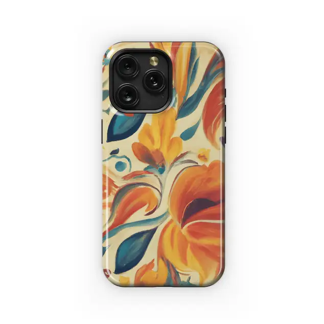 70s Floral Phone Case iPhone Samsung Cover Pixel 3355