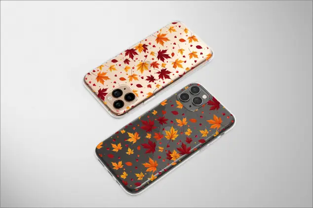 Google Pixel 3a XL Clear A Cascade of Autumn Love Phone Case