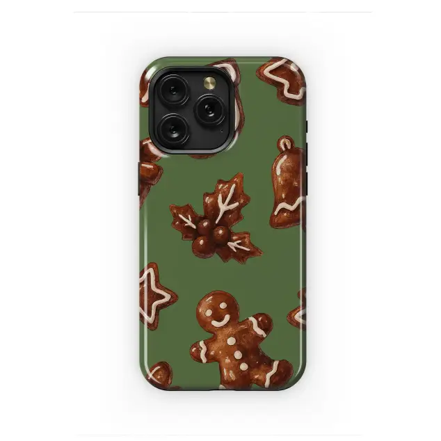 Google Pixel 4 Festive Gingerbread Cookie Christmas Pattern Mini S S Phone Case