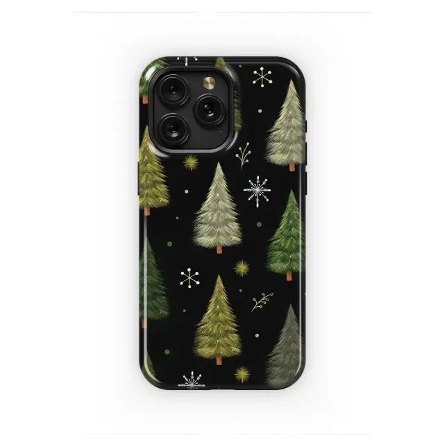 Google Pixel 4a 5G Winter Forest Christmas Tree Snowflake Pattern Mini S S Phone Case