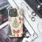 Google Pixel 5 Vintage Christmas Tree Pattern with Red Bows Mini S S Phone Case - Image 3