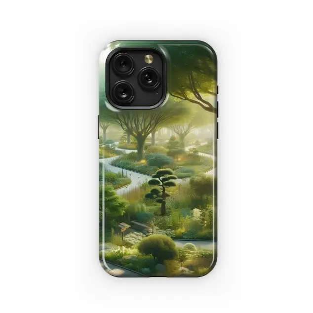 Google Pixel 6 Nature Park with Diverse Flora and Fauna Phone Case