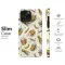 Google Pixel 7 Vintage Beer Wheat Pattern Illustration Mini S S Phone Case - Image 7