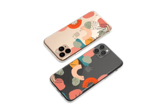 Google Pixel 7a Clear Fragments of a Night Garden Phone Case