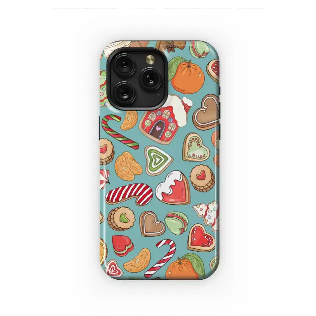 Google Pixel 8 Christmas Gingerbread Cookie Holiday Sweets Pattern S S Phone Case