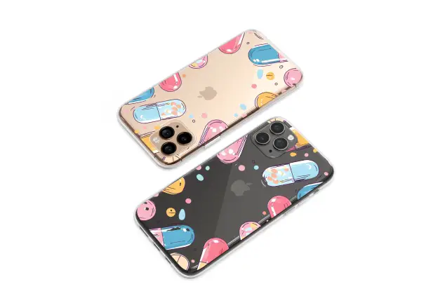 Google Pixel 8a Clear Daily Dose of Colorful Pop Art Phone Case