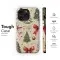 Google Pixel 8a Vintage Christmas Tree Festive Red Bow Pattern Mini S S Phone Case - Image 6