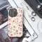 Google Pixel 8a Vintage Coral Poppy Garden Art Phone Case - Image 3