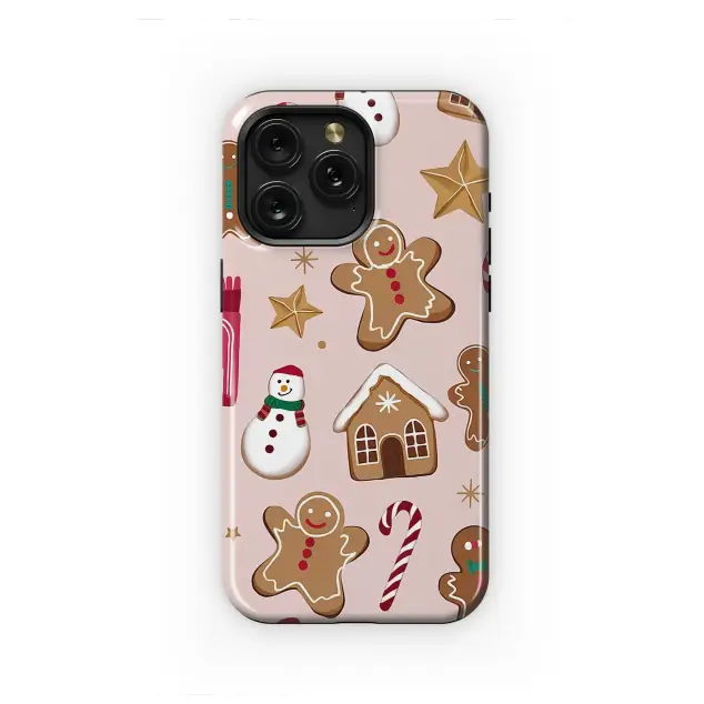 Google Pixel 9 Pro Festive Gingerbread Cookie Holiday Pattern Winter S S Phone Case