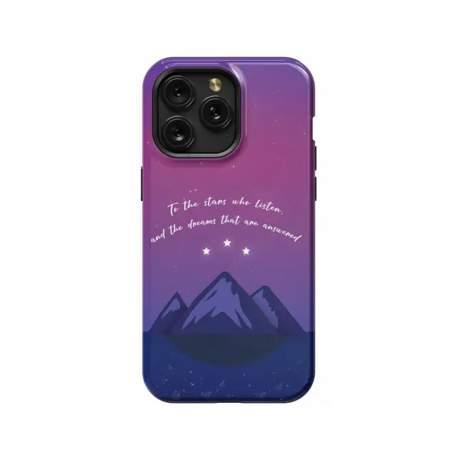 Google Pixel 9 Pro Night Court Symbol Acotar Acomaf Velaris Mountain Stars # Phone Case