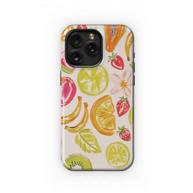Google Pixel 9 Pro Vibrant Tropical Fruit Salad Painted Pattern Mini S S Phone Case