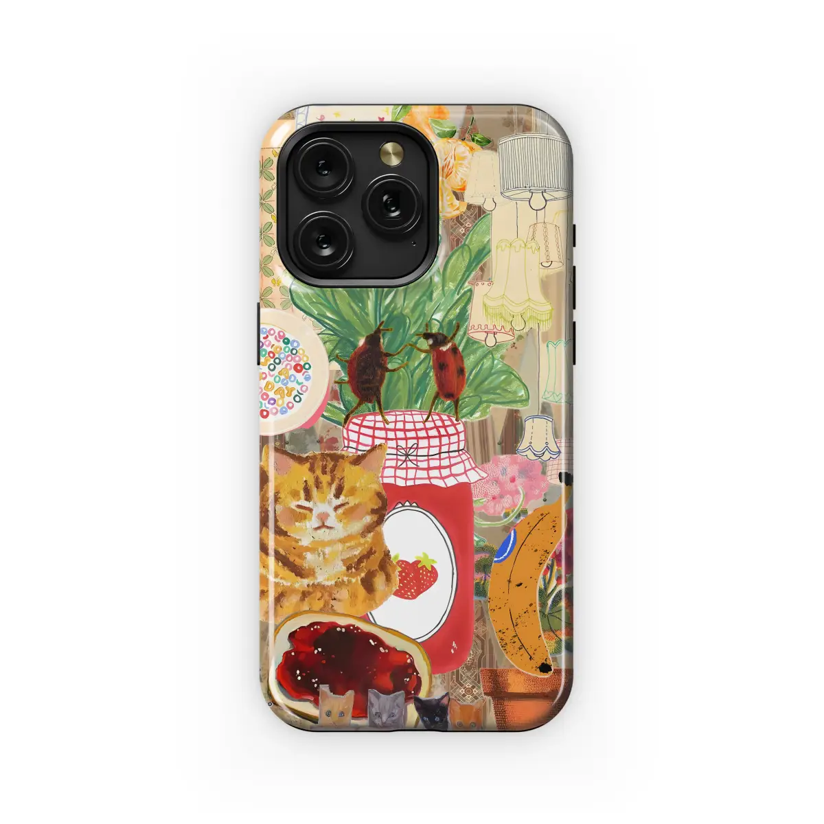 Google Pixel 9 Pro Vintage Collage Aesthetic Weirdcore Phone Case - Image 1