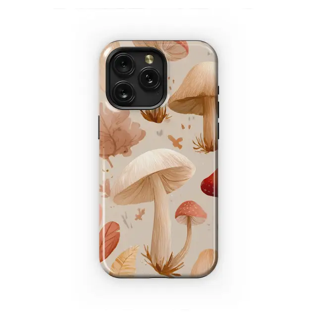 Google Pixel 9 Pro Whimsical Woodland Mushroom Harvest Art Phone Case