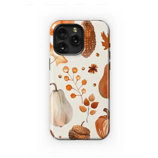 Google Pixel 9 Spiced Autumn Harvest Watercolor Art Phone Case
