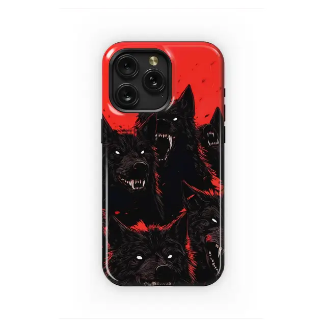 Google Pixel 9A Cry of the Crimson Hounds Phone Case