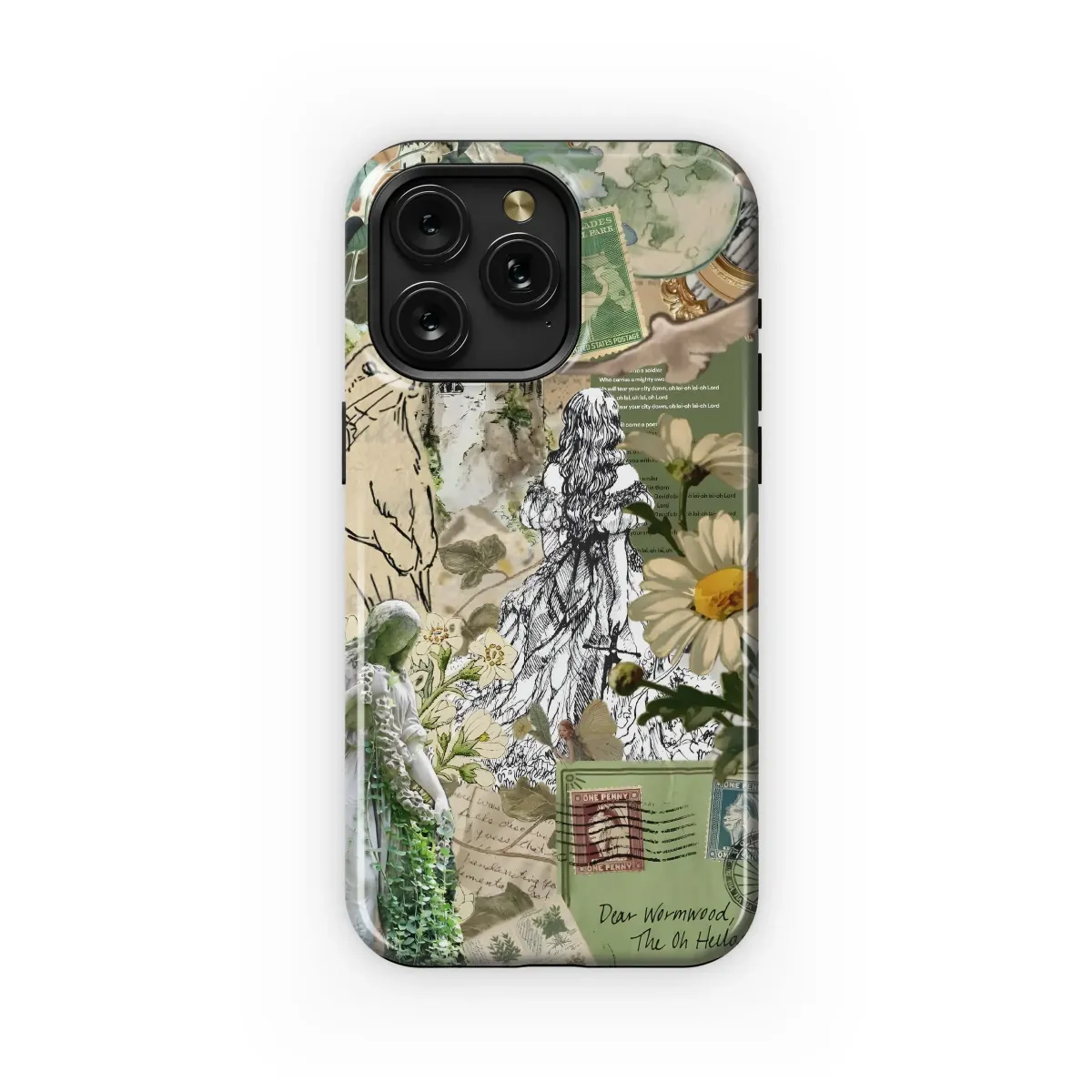 Google Pixel XL Enchanted Cottagecore Collage Phone Case - Image 1