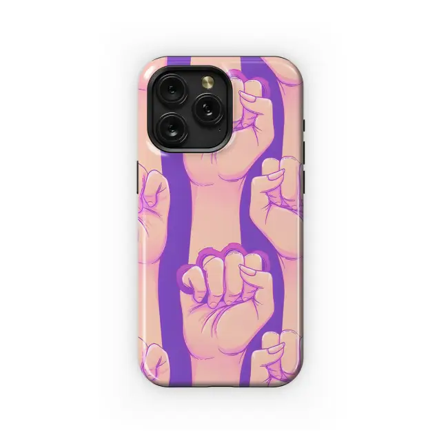HMD Pulse Plus Brass Knuckles Fist Girl Power Phone Case