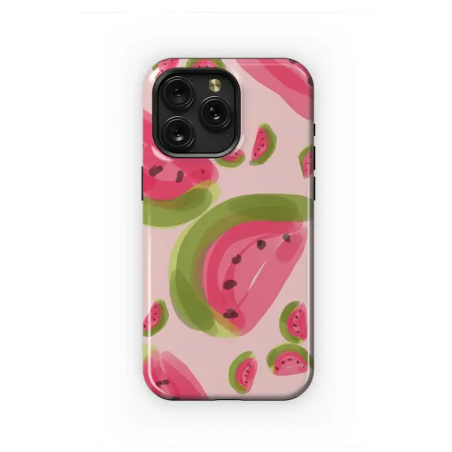 HMD Pulse Plus Watercolor Watermelon Summer Fruit Pattern Illustration S S Phone Case