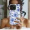 Honor 200 Pro Cobalt Dreams Watercolor Floral Art Phone Case - Image 2