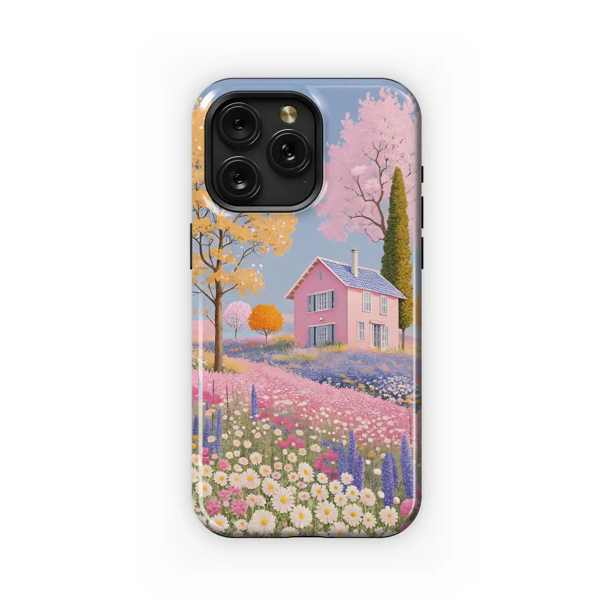 Honor 200 Pro Pink Cottage Dreamscape Phone Case - Image 1