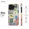 Honor 200 Pro Vintage Stamps Collage Phone Case - Image 6