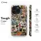 Honor 200 Pro Vintage Stamps Collage Phone Case - Image 6