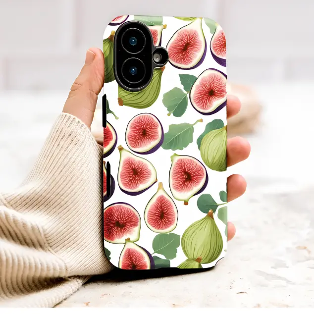 Honor Magic 6 Pro Botanical Fig Fruit Illustration Summer Garden Pattern S S Phone Case