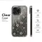 Honor Magic 6 Pro Clear Vintage Midnight Garden Pink Blooms Phone Case - Image 6