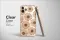 Honor Magic 6 Pro Clear Vintage Sepia Daisy Dream Pattern Phone Case - Image 2