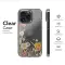 Honor Magic 6 Pro Clear Vintage Wildflower Night Garden Art Phone Case - Image 6
