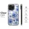 Honor Magic 6 Pro Cobalt Dreams Watercolor Floral Art Phone Case - Image 8