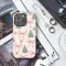 Honor Magic 6 Pro Vintage Pink Christmas Bow Pattern Phone Case - Image 3