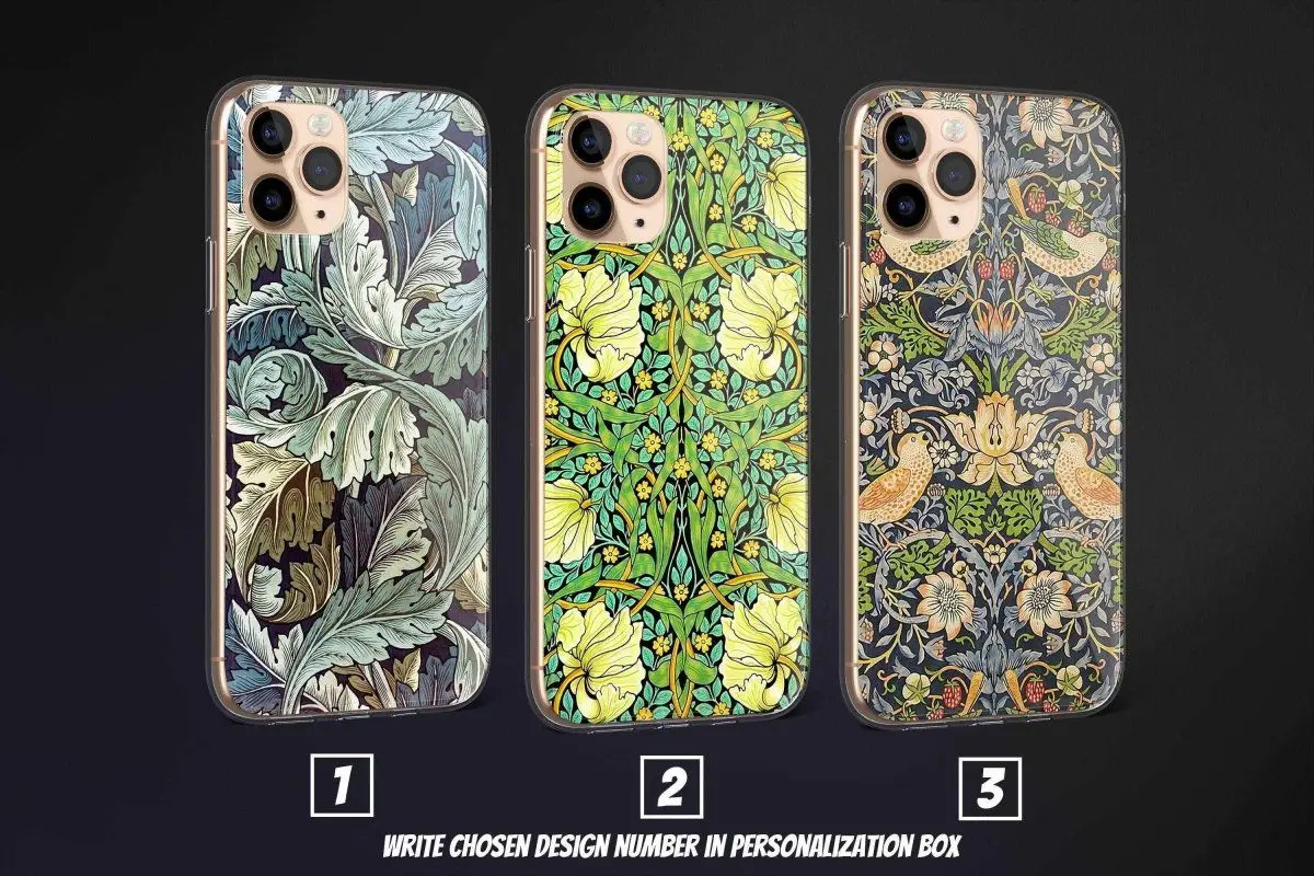 Huawei Mate 20 Pro William Morris Aesthetic Vintage Phone Case - Image 1