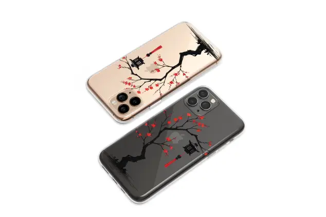 Huawei Nova 8i Clear Scarlet Blooms Under a Silent Lantern Phone Case