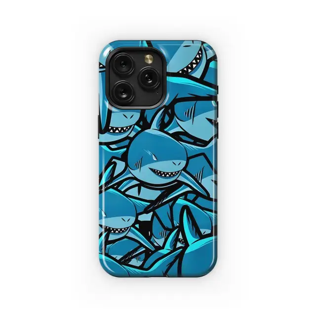Huawei Nova 8i Shark Attack Frenzy Phone Case