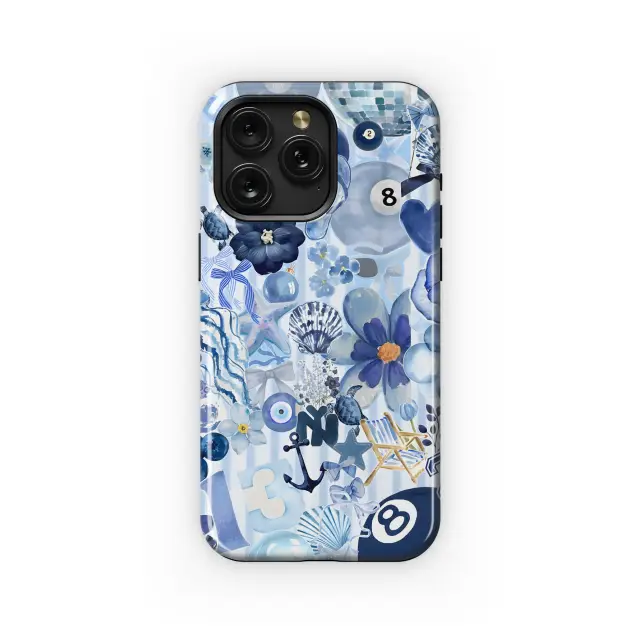 Huawei P40 Pro Shades of Blue Ocean Dreams Phone Case