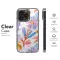 Motorola Edge 50 Neo Colorful Whimsical Watercolor Floral Pattern Phone Case - Image 8