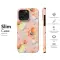 Motorola Edge 50 Neo Watercolor Floral Butterfly Dragonfly Pattern Phone Case - Image 7