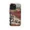 Motorola Edge 50 Neo Western Desert Vintage Line Shape Retro Phone Case - Image 1