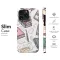 Motorola Edge 50 Pro Vintage Literary Pattern Phone Case - Image 7