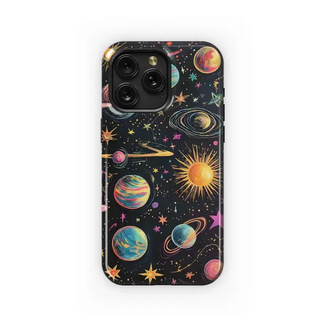 Motorola Moto Edge 50 Ultra A Universe Doodled in Starlight Phone Case