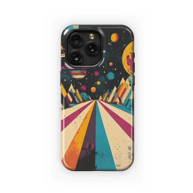 Motorola Moto Edge 50 Ultra Cosmic Retro Road Trip Phone Case