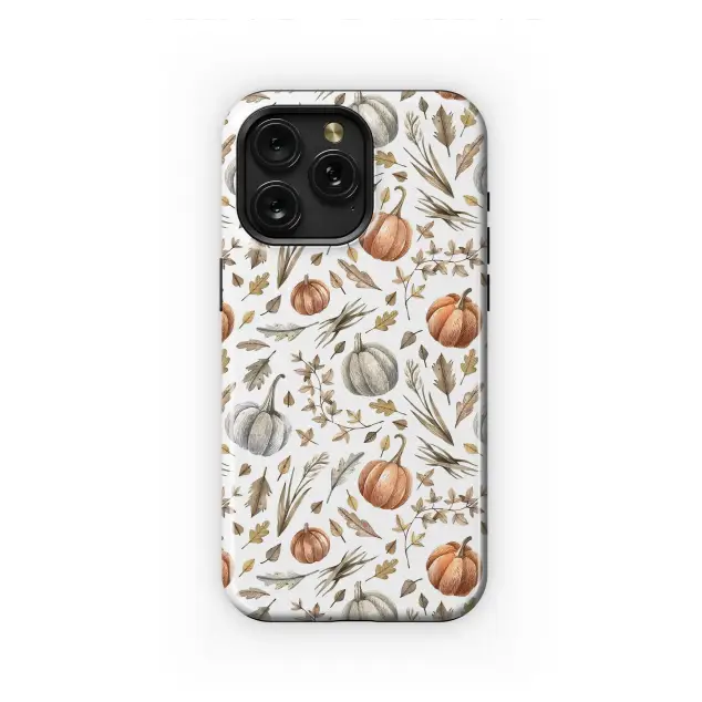 Motorola Moto Edge 50 Ultra Cozy Autumn Harvest Pumpkin Pattern Phone Case