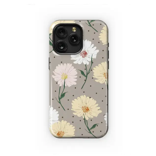 Motorola Moto Edge 50 Ultra Dainty Daisy Polka Dot Dream Phone Case