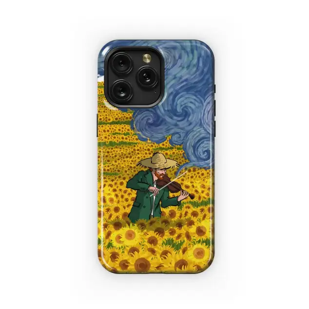 Motorola Moto Edge 50 Ultra Sunflowers & Starry Night Phone Case