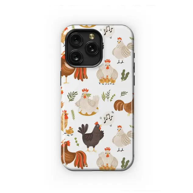 Motorola Moto G31 Charming Chicken Coop Doodle Art Phone Case