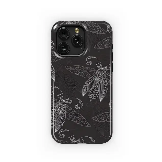 Motorola Moto G31 Moths Hand Drawn Insects Phone Case