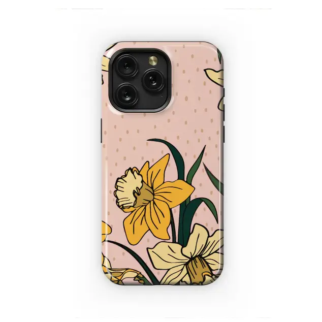 Motorola Moto G31 Retro Daffodil Garden Bloom Phone Case