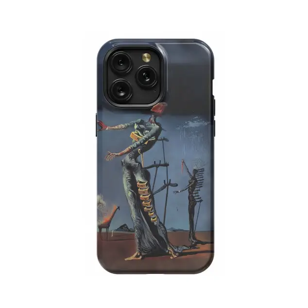 Motorola Moto G31 The Burning Giraffe Salvador Phone Case